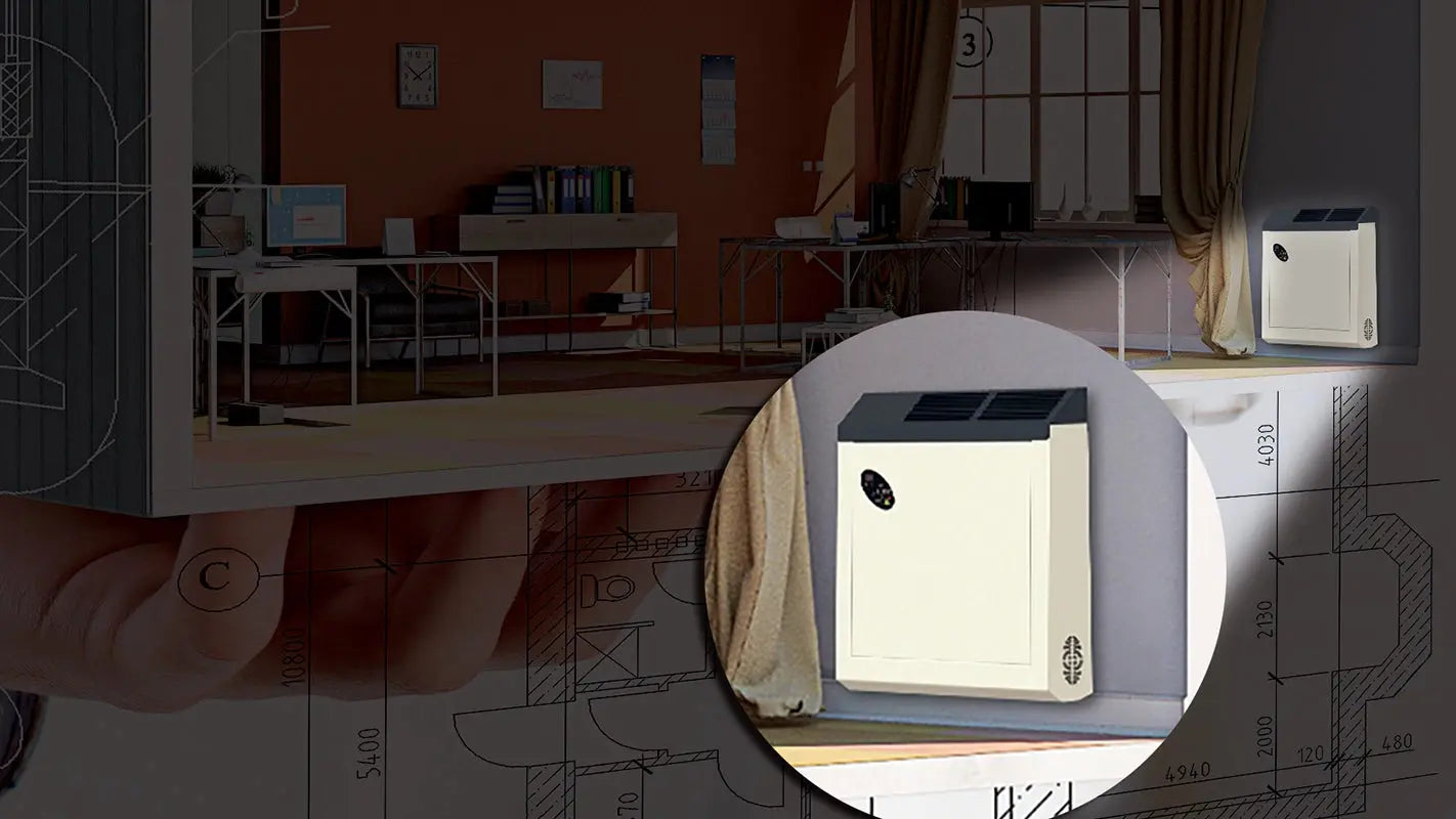 Sirokko Nano Sıcak Hava Üreteçi 5,4 kW (Çift Kademe) Heater Shop