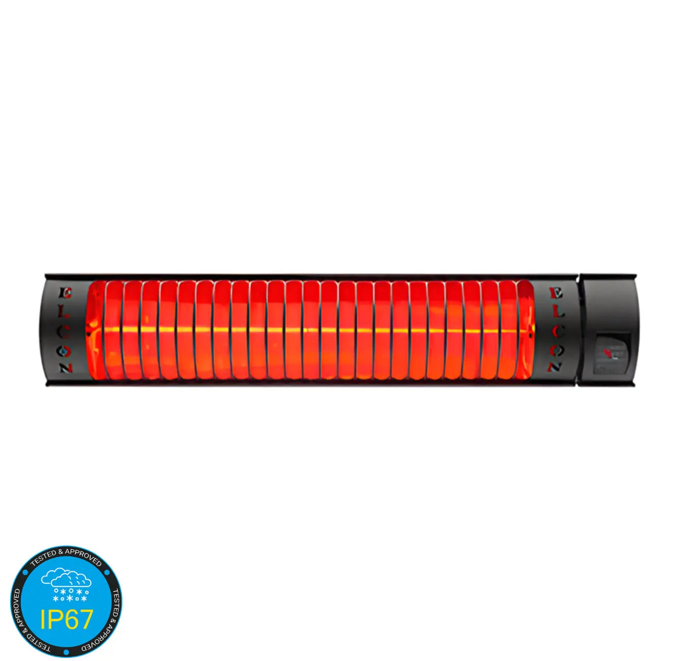 Elcon Rch-2000/6 Elektrikli İnfrared Isıtıcı Uzaktan Kumandalı Heater Shop