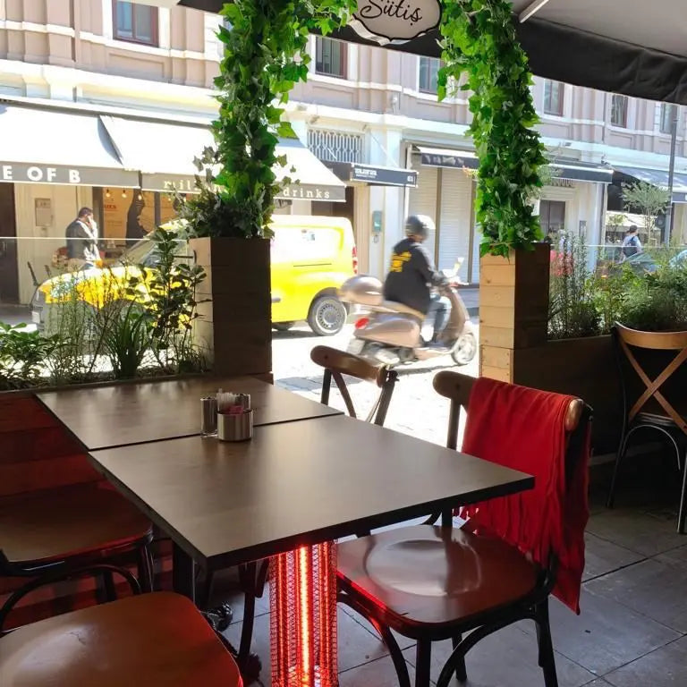 Tekno Elektrikli İnfrared Masa Altı Isıtıcı 1500 Watt (Isıtıcılı Masa Ayağı) Heater Shop