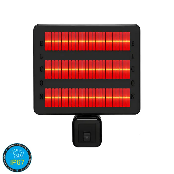 Elcon Rcth-6000 Endüstriyel Tip Elektrik İnfrared Isıtıcı 6000 Watt (6 kW) Uzaktan Kumandalı Heater Shop