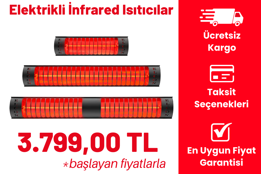 Elektrikli İnfrared Isıtıcılar