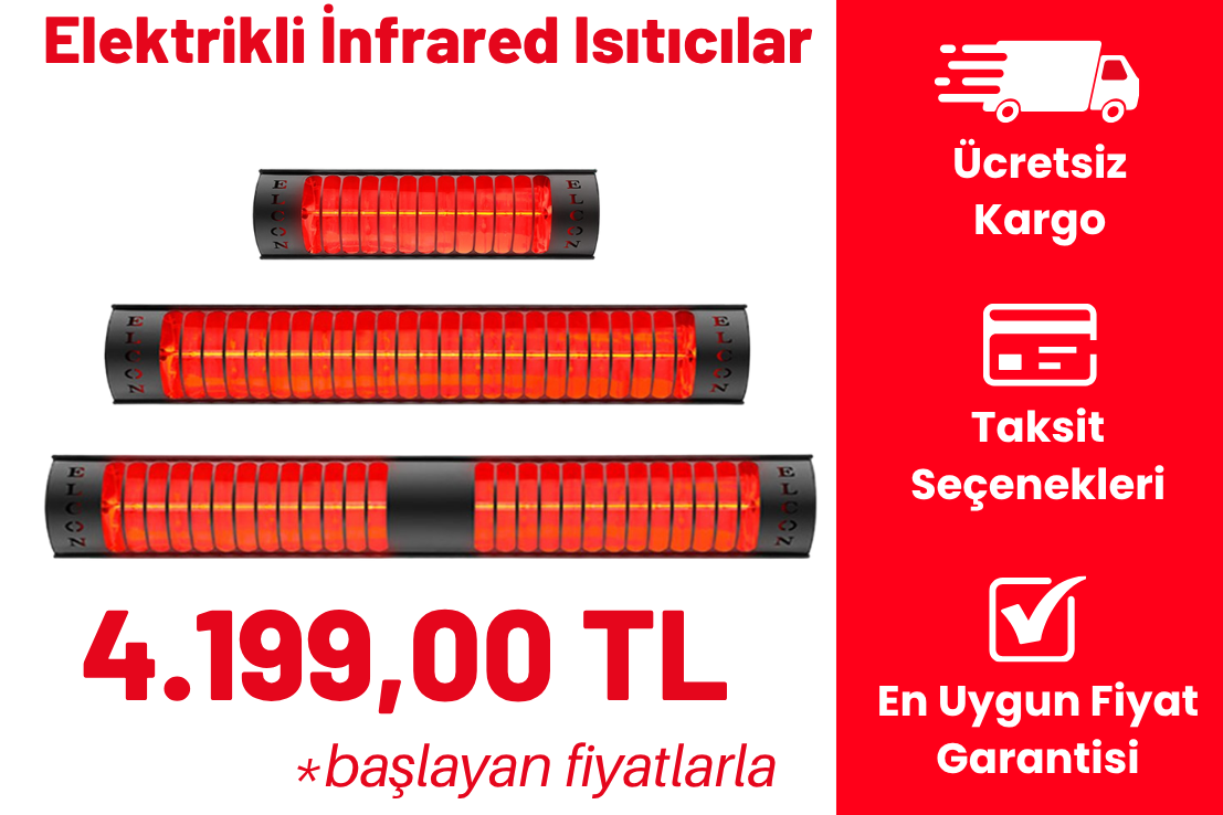 Elektrikli İnfrared Isıtıcılar