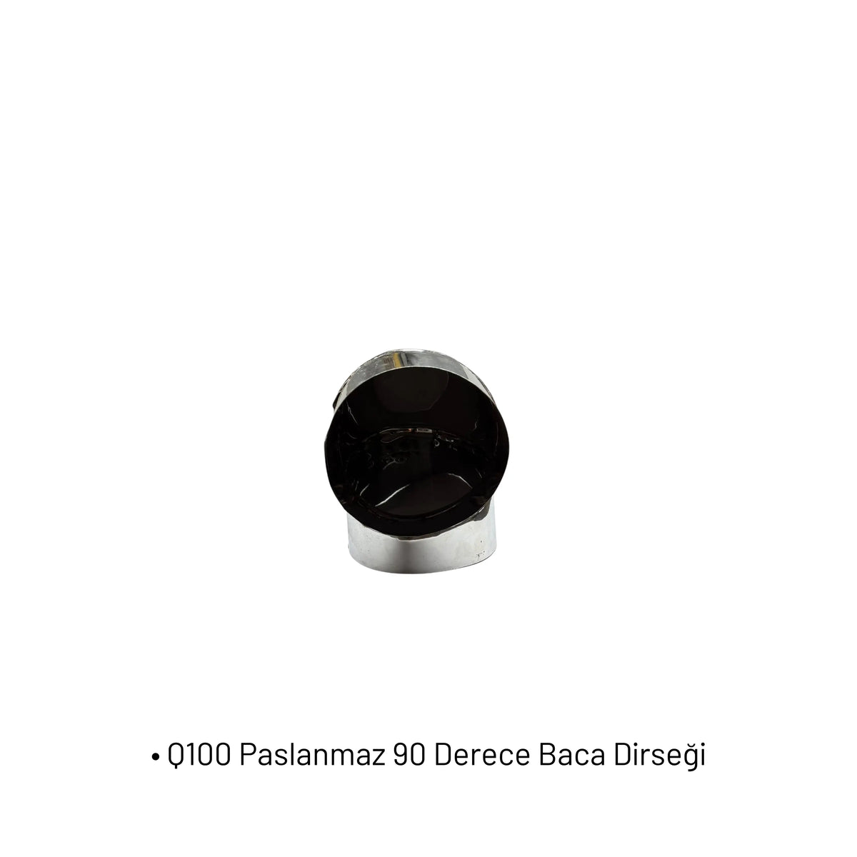 Q100 Paslanmaz 90 Derece Baca Dirseği Heater Shop