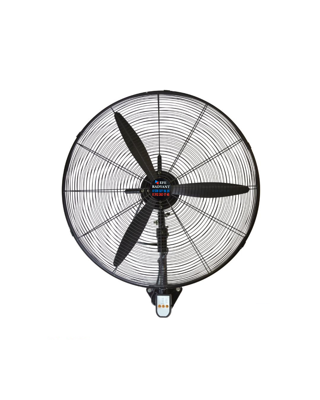 Sanayi Tipi Vantilatör Uzaktan Kumandalı Endüstriyel Fan 65 Cm (26 İnç)