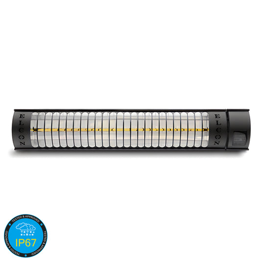 Elcon Rch-2500/6 Elektrikli İnfrared Isıtıcı Uzaktan Kumandalı