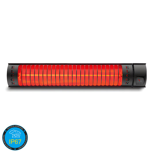 Elcon Rch-2500/6 Elektrikli İnfrared Isıtıcı Uzaktan Kumandalı