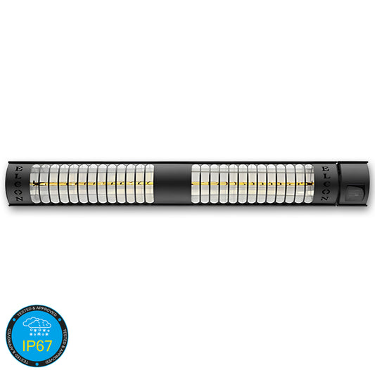 Elcon Rch-3000/8 Elektrikli İnfrared Isıtıcı Uzaktan Kumandalı