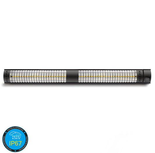 Elcon Rch-4000/8 Elektrikli İnfrared Isıtıcı Uzaktan Kumandalı