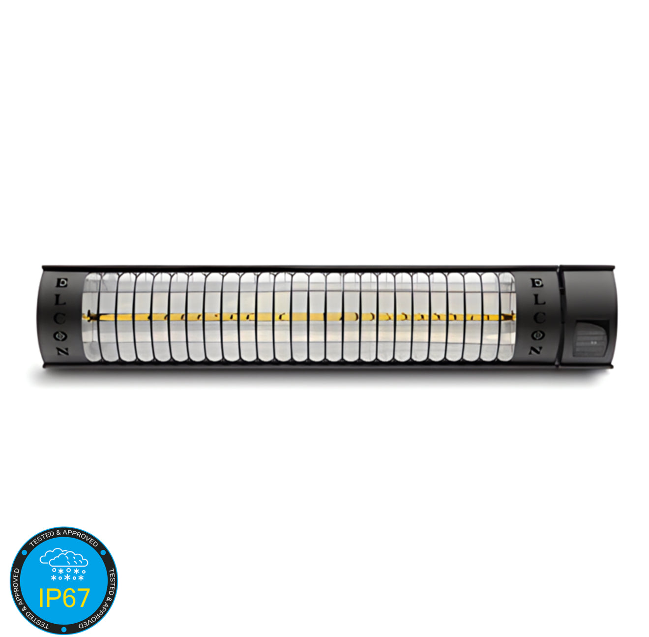 Elcon Rch-2000/6 Elektrikli İnfrared Isıtıcı Uzaktan Kumandalı