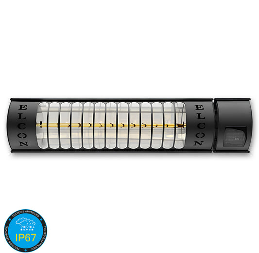 Elcon Rch-2000/4 Elektrikli İnfrared Isıtıcı Uzaktan Kumandalı