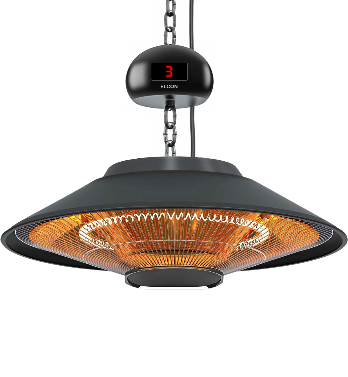 Elcon Hfr-2000 Tavan Tipi Elektrikli İnfrared Isıtıcı Uzaktan Kumandalı