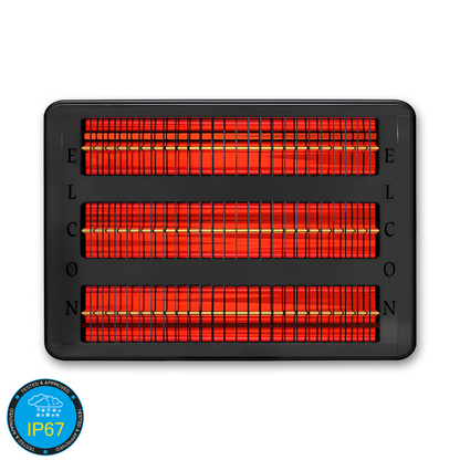 Elcon Th-6000 Endüstriyel Tip Elektrik İnfrared Isıtıcı 6000 Watt (6 kW)