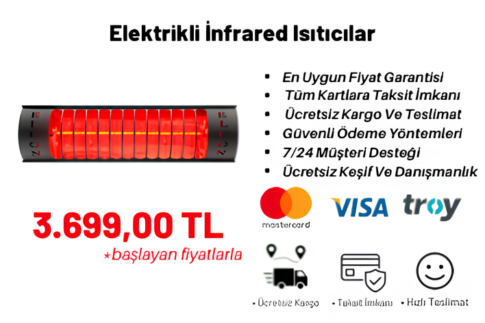 Elektrikli İnfrared Isıtıcılar