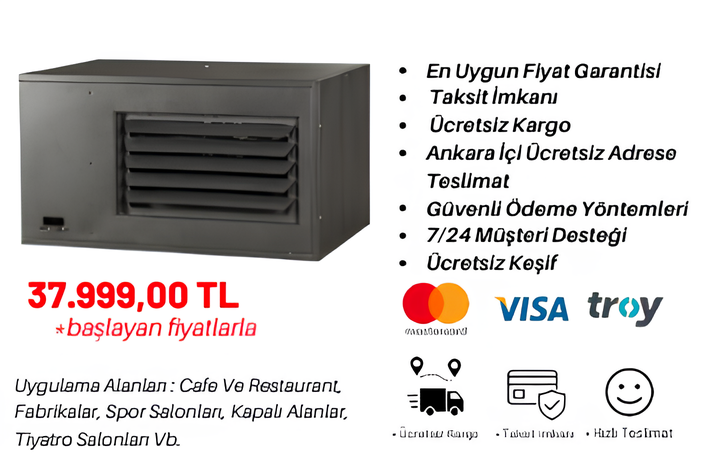 Sıcak Hava Üreteçi (Robur Isıtıcılar)