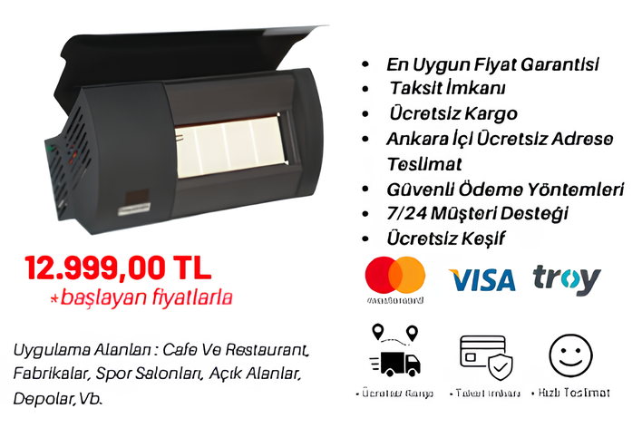 Seramik Radyant Isıtıcılar